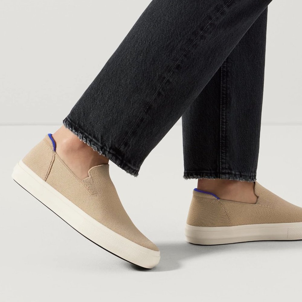City Slip On Sneaker in Wheat Size 6